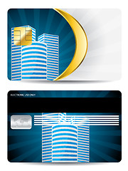 Image showing Credit card design