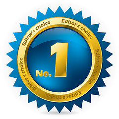 Image showing Editor's choice number one award 