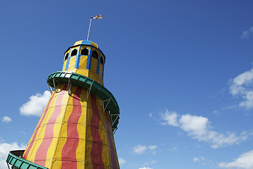 Image showing helter skelter