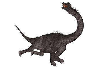 Image showing Dinosaur Brachiosaurus