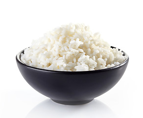 Image showing bowl of boiled rice