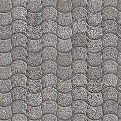 Image showing Granular Paving Slabs. Seamless Tileable Texture.