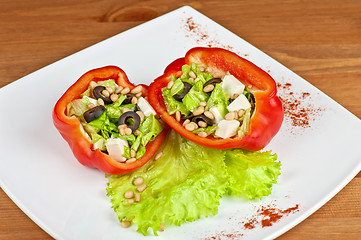 Image showing Stuffed peppers