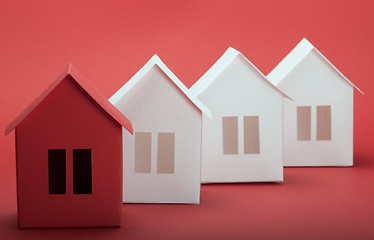 Image showing paper houses