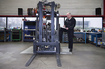 Image showing Forklift Quality Control