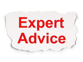 Image showing Law concept: Expert Advice on Paper background