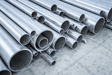 Image showing Steel Pipes