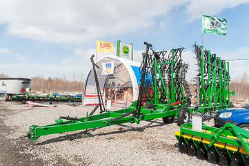 Image showing Agriculture equipment on exhibition