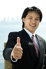 Image showing Smiling businessman