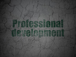 Image showing Education concept: Professional Development on grunge wall background