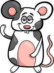 Image showing mouse character cartoon illustration