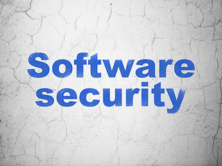 Image showing Privacy concept: Software Security on wall background