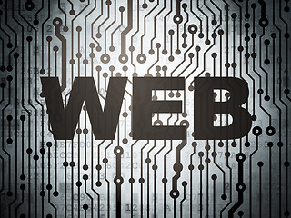 Image showing Circuit board with Web