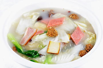 Image showing Chinese Food: Vegetable soup