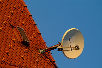 Image showing satellite dish