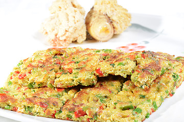 Image showing Chinese Food: Fried roe cakes 