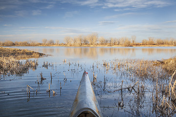 Image showing starting paddling season