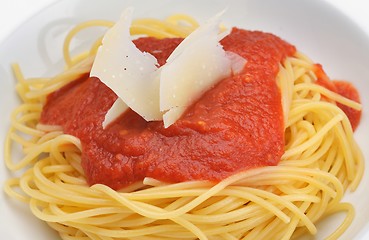 Image showing Italian spaghetti