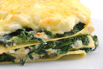 Image showing lasagne