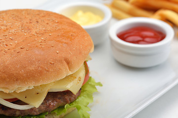 Image showing hamburger