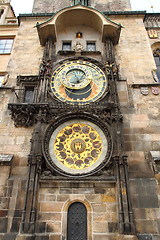 Image showing Prague clock tower 