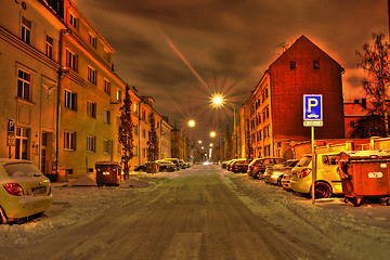 Image showing street of Ostrava, Czech republic (HDR)