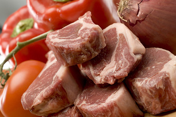 Image showing rib lamb chops