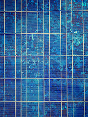 Image showing Retro look Solar cell panel