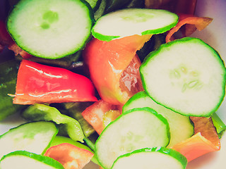 Image showing Retro look Salad picture