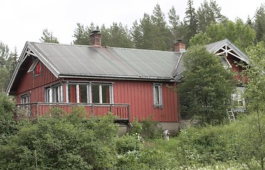 Image showing Red house