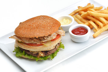 Image showing hamburger