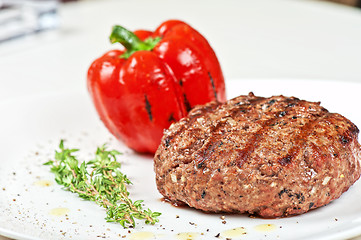 Image showing beef steak