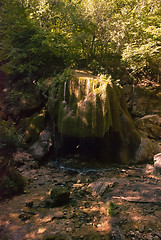 Image showing Silver waterfall