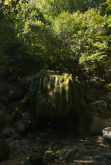 Image showing Silver waterfall