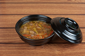 Image showing Fresh vegetable soup