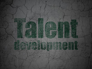 Image showing Education concept: Talent Development on grunge wall background