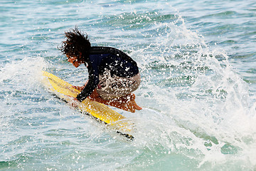 Image showing Fun in the ocean