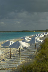 Image showing resort beach