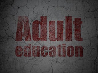 Image showing Education concept: Adult Education on grunge wall background