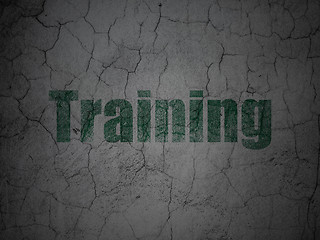 Image showing Education concept: Training on grunge wall background