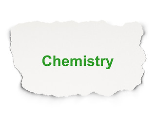 Image showing Education concept: Chemistry on Paper background