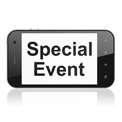 Image showing Business concept: Special Event on smartphone