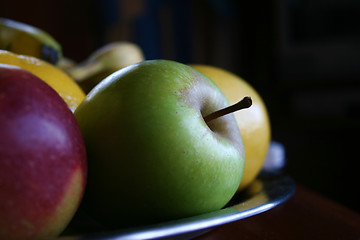 Image showing green apple