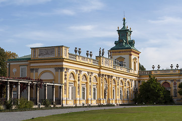 Image showing Wilanow Palace, Warsaw, Poland.