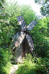 Image showing big mill in the forest