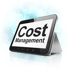 Image showing Finance concept: Cost Management on tablet pc computer