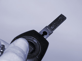 Image showing car key