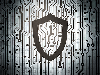 Image showing Safety concept: circuit board with Contoured Shield