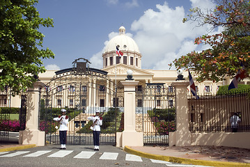 Image showing palacio nacional national palace santo domingo dominican republi