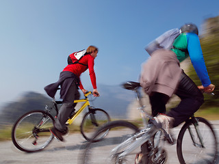 Image showing mountain bike men